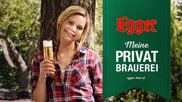 New brand launch of the private brewery Egger