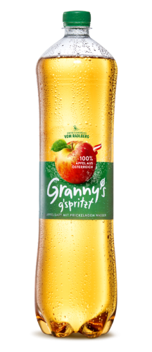 Granny's sparkling apple juice