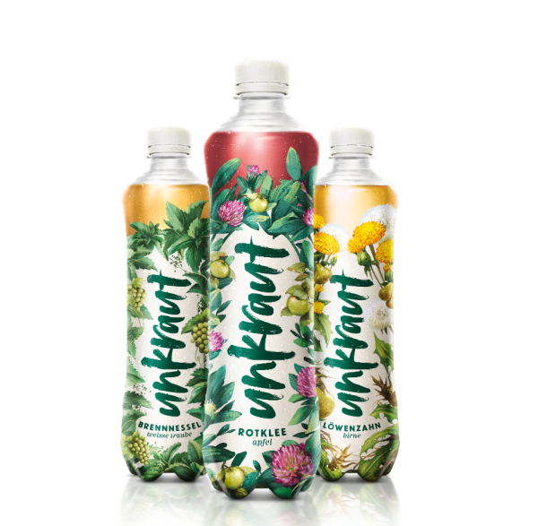 A real innovation for the beverage market: UNKRAUT - "wild, valuable, unusual"