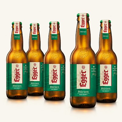 Egger beer in a "new look"