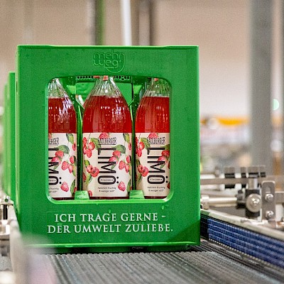 Setting the future course: Egger Getränke invests 25 million euros in a new filling plant for glass bottles
