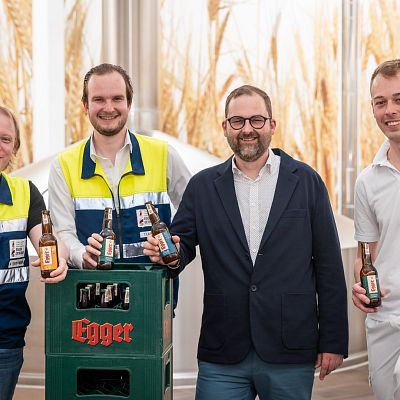 2 x Gold, 1 x „ausgezeichnet“: Egger Märzen und Egger Zwickl holen Gold bei der Falstaff Bier Trophy