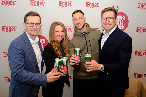 Egger Bier launcht Limited Edition mit Marko Arnautović