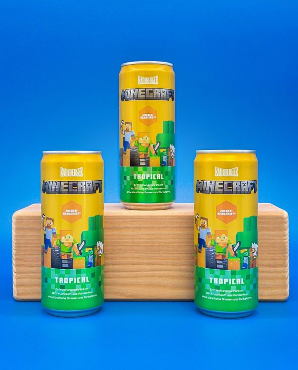 Radlberger erweitert Minecraft-Range um neue Sorte Tropical